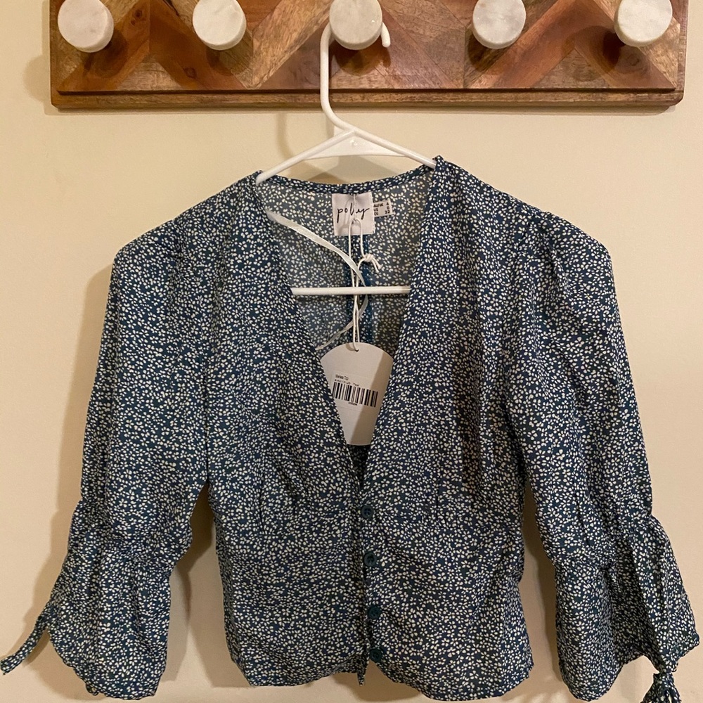 Princess Polly NWT Button-Up Summer Top